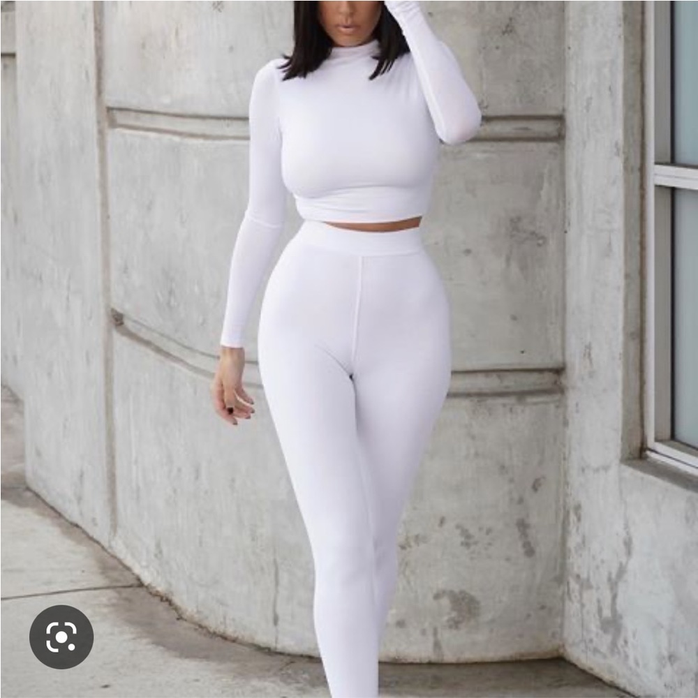 Naked wardrobe white two piece